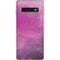 Purple Space Marble Galaxy S10 Skin