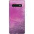 Purple Space Marble Galaxy S10 Skin