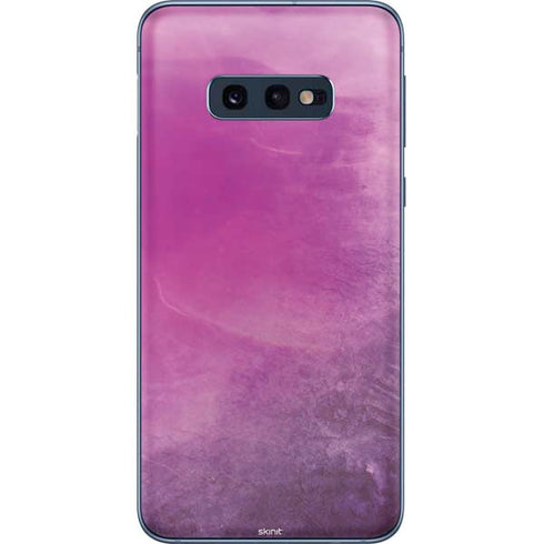 Purple Space Marble Galaxy S10e Skin