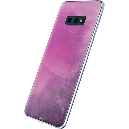 Purple Space Marble Galaxy S10e Skin