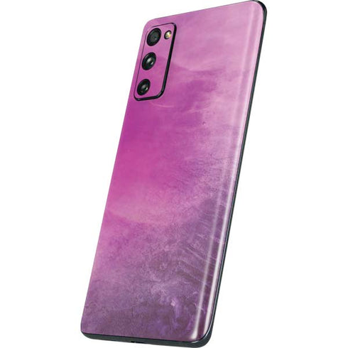 Purple Space Marble Galaxy S20 Fan Edition Skin