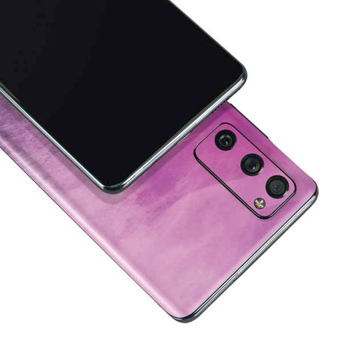 Purple Space Marble Galaxy S20 Fan Edition Skin