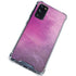 Purple Space Marble Galaxy S20 FE Clear Case
