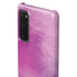 Purple Space Marble Galaxy S20 Lite Case