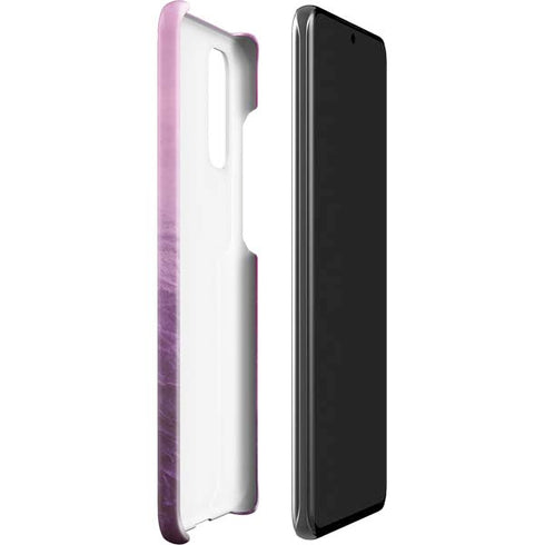 Purple Space Marble Galaxy S20 Lite Case