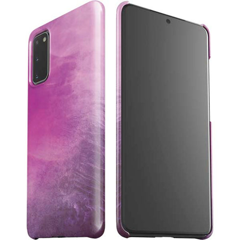 Purple Space Marble Galaxy S20 Lite Case