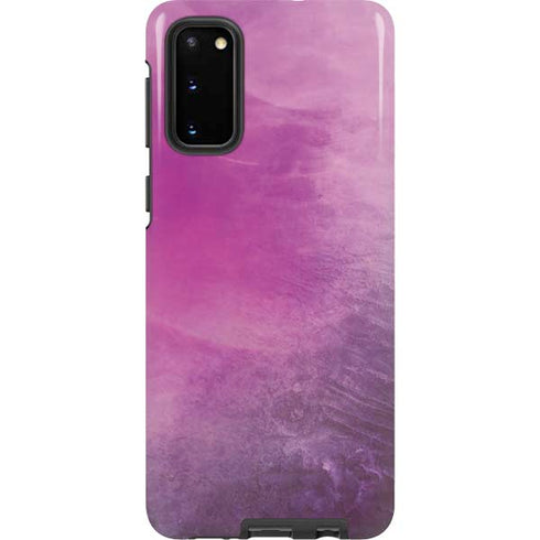 Purple Space Marble Galaxy S20 Pro Case
