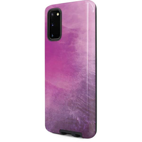 Purple Space Marble Galaxy S20 Pro Case