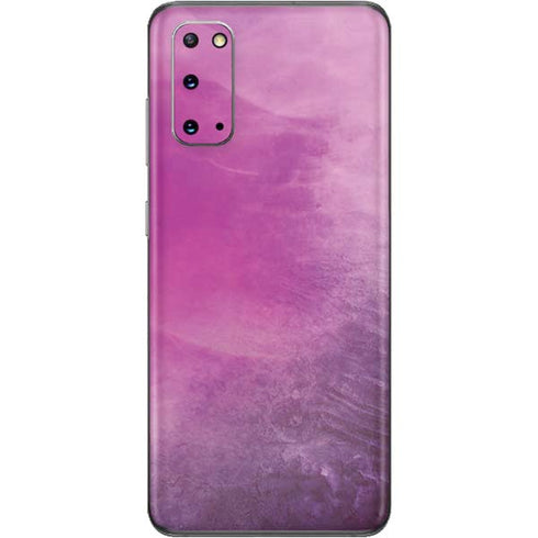 Purple Space Marble Galaxy S20 Skin
