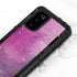 Purple Space Marble Galaxy S20 Waterproof Case