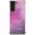 Purple Space Marble Galaxy S21 5G Clear Case