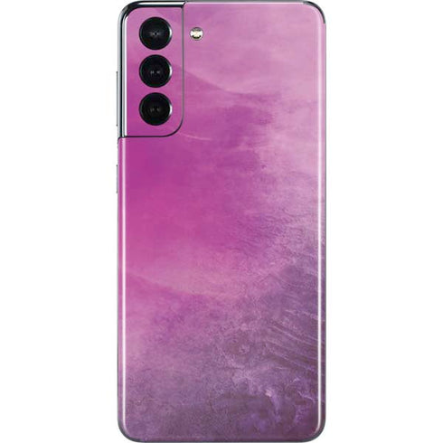 Purple Space Marble Galaxy S21 5G Skin