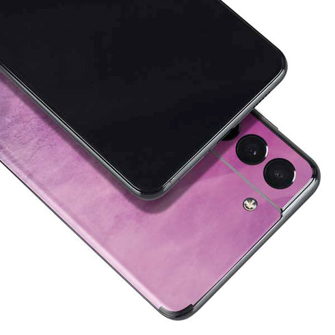 Purple Space Marble Galaxy S21 5G Skin