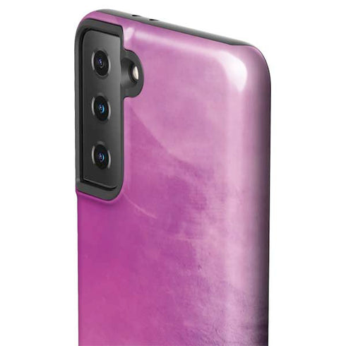 Purple Space Marble Galaxy S21 Plus 5G Pro Case