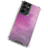 Purple Space Marble Galaxy S21 Ultra 5G Clear Case