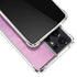 Purple Space Marble Galaxy S21 Ultra 5G Clear Case