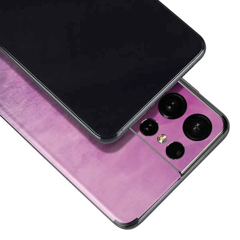 Purple Space Marble Galaxy S21 Ultra 5G Skin
