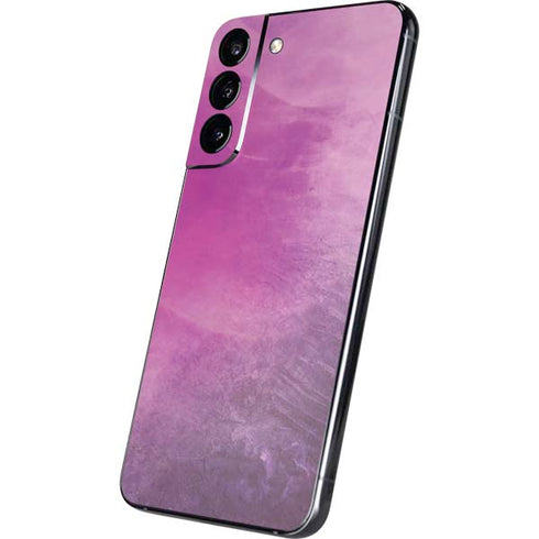 Purple Space Marble Galaxy S22 Plus Skin