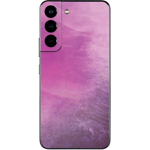 Purple Space Marble Galaxy S22 Skin