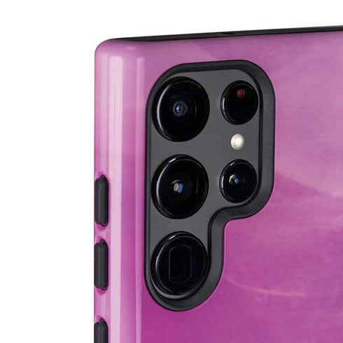 Purple Space Marble Galaxy S22 Ultra Pro Case