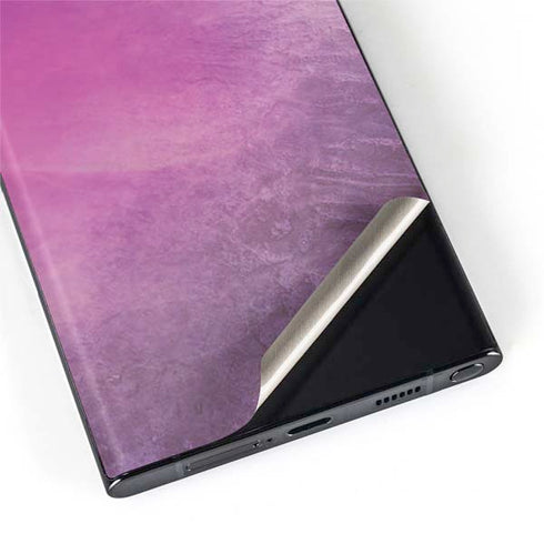 Purple Space Marble Galaxy S22 Ultra Skin