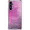 Purple Space Marble Galaxy S23 FE Clear Case