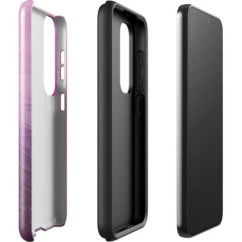 Purple Space Marble Galaxy S23 Plus Pro Case