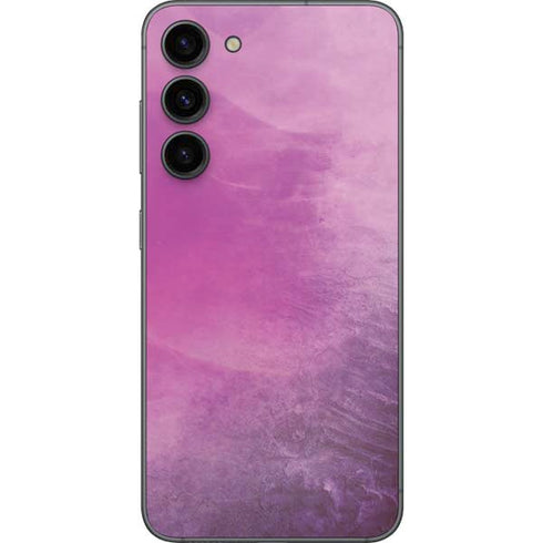 Purple Space Marble Galaxy S23 Plus Skin