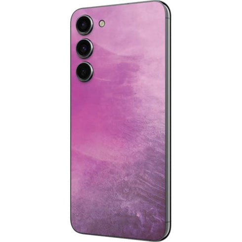 Purple Space Marble Galaxy S23 Plus Skin