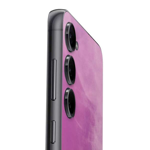 Purple Space Marble Galaxy S23 Plus Skin