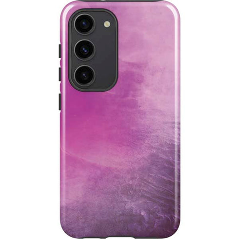 Purple Space Marble Galaxy S23 Pro Case