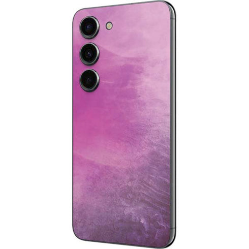 Purple Space Marble Galaxy S23 Skin