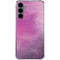 Purple Space Marble Galaxy S24 Plus Clear Case