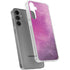 Purple Space Marble Galaxy S24 Plus Clear Case