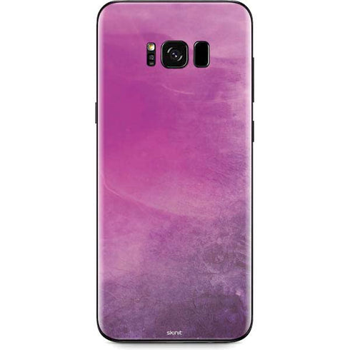 Purple Space Marble Galaxy S8 Plus Skin