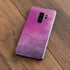 Purple Space Marble Galaxy S9 Plus Skin