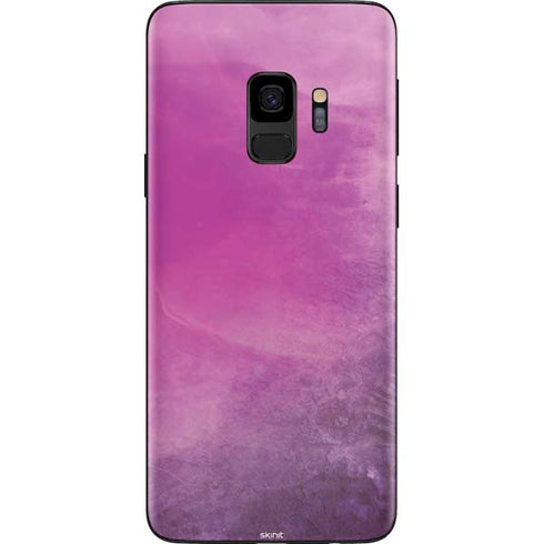 Purple Space Marble Galaxy S9 Skin