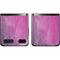 Purple Space Marble Galaxy Z Flip Skin