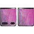 Purple Space Marble Galaxy Z Flip Skin
