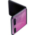 Purple Space Marble Galaxy Z Flip Skin