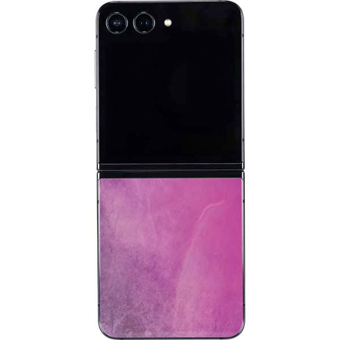 Purple Space Marble Galaxy Z Flip5 5G Skin