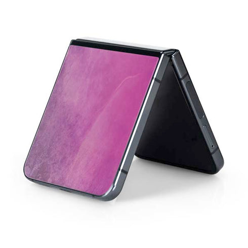 Purple Space Marble Galaxy Z Flip5 5G Skin