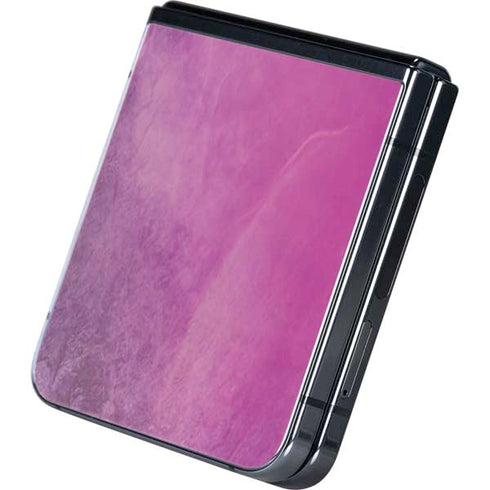 Purple Space Marble Galaxy Z Flip5 5G Skin
