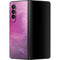 Purple Space Marble Galaxy Z Fold3 5G Skin