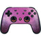 Purple Space Marble Google Stadia Controller Skin
