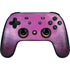 Purple Space Marble Google Stadia Controller Skin