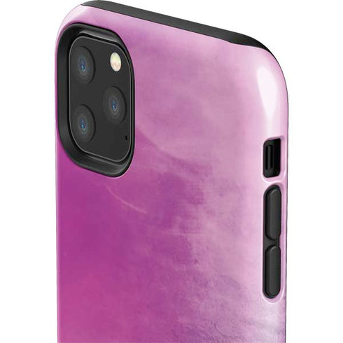Purple Space Marble iPhone 11 Pro Max Impact Case