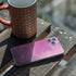 Purple Space Marble iPhone 11 Pro Skin