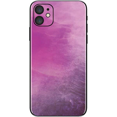 Purple Space Marble iPhone 11 Skin