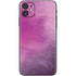 Purple Space Marble iPhone 11 Skin